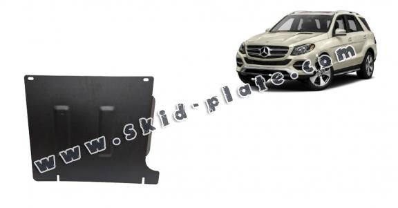 Steel gearbox skid plate for Mercedes GLE X166