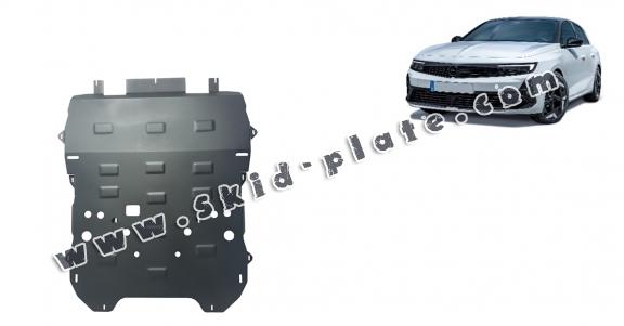 Steel skid plate for Opel Astra L